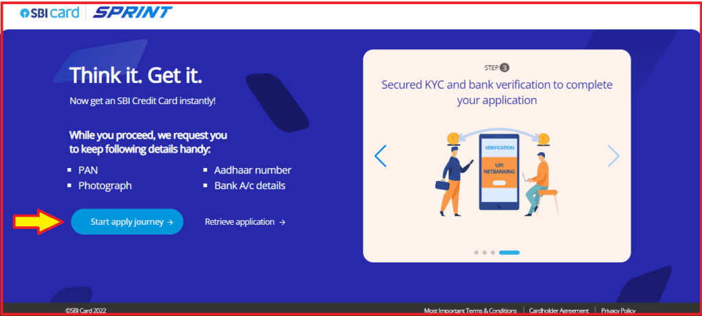 How to Apply SBI Credit Card Online