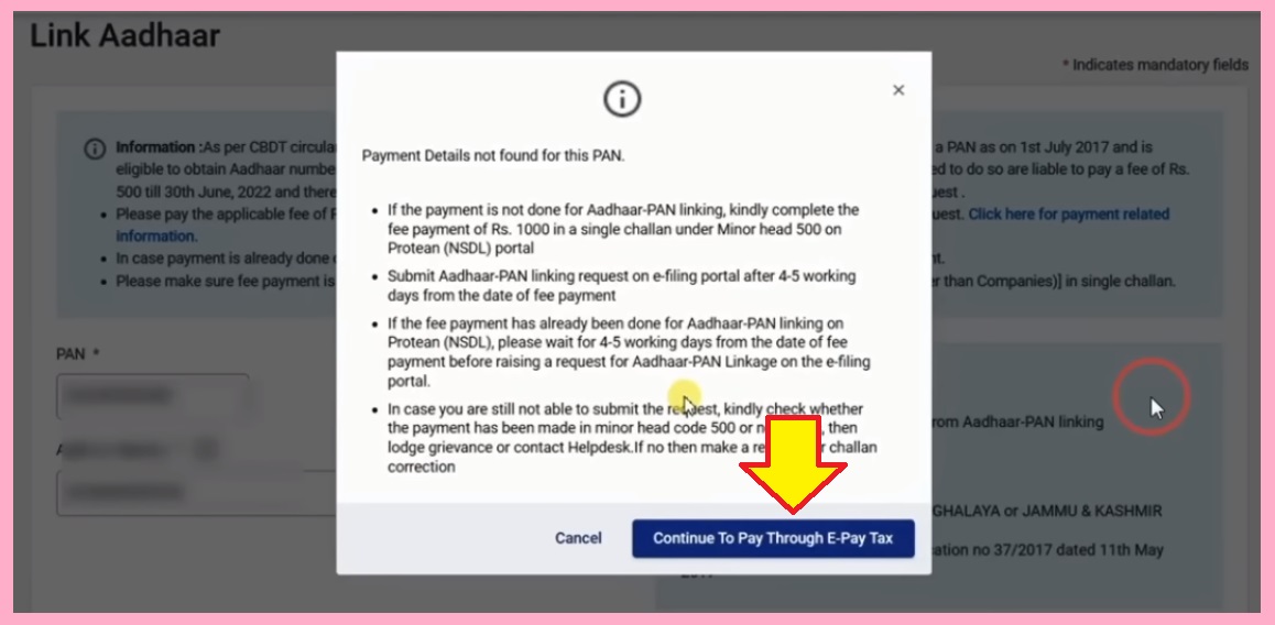 How To Link Aadhar Card With PAN Card Online