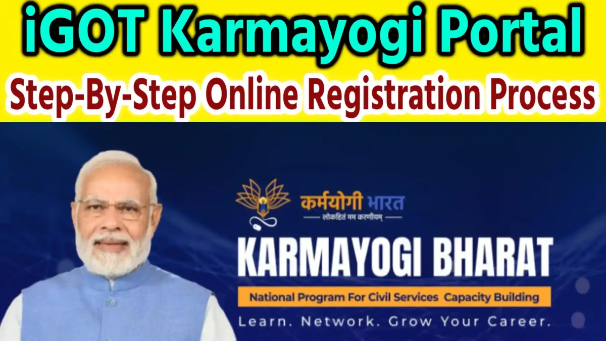 How to Register IGOT Karmayogi Portal: Online Registration & Step-By-Step Login Process Full Details 2024