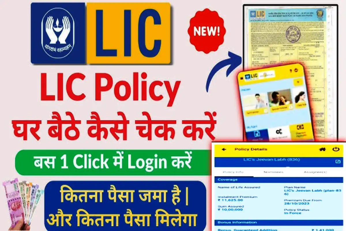 LIC Policy Status Check Without Registration By Policy Number | How To Check All LIC Policy Status - बिना रजिस्ट्रेशन के LIC पॉलिसी स्टेटस कैसे जाँचें?